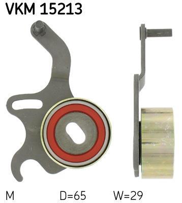 Galet tendeur de courroie de distribution (Galet tendeur de courroie crantée) SKF ref. VKM 15213